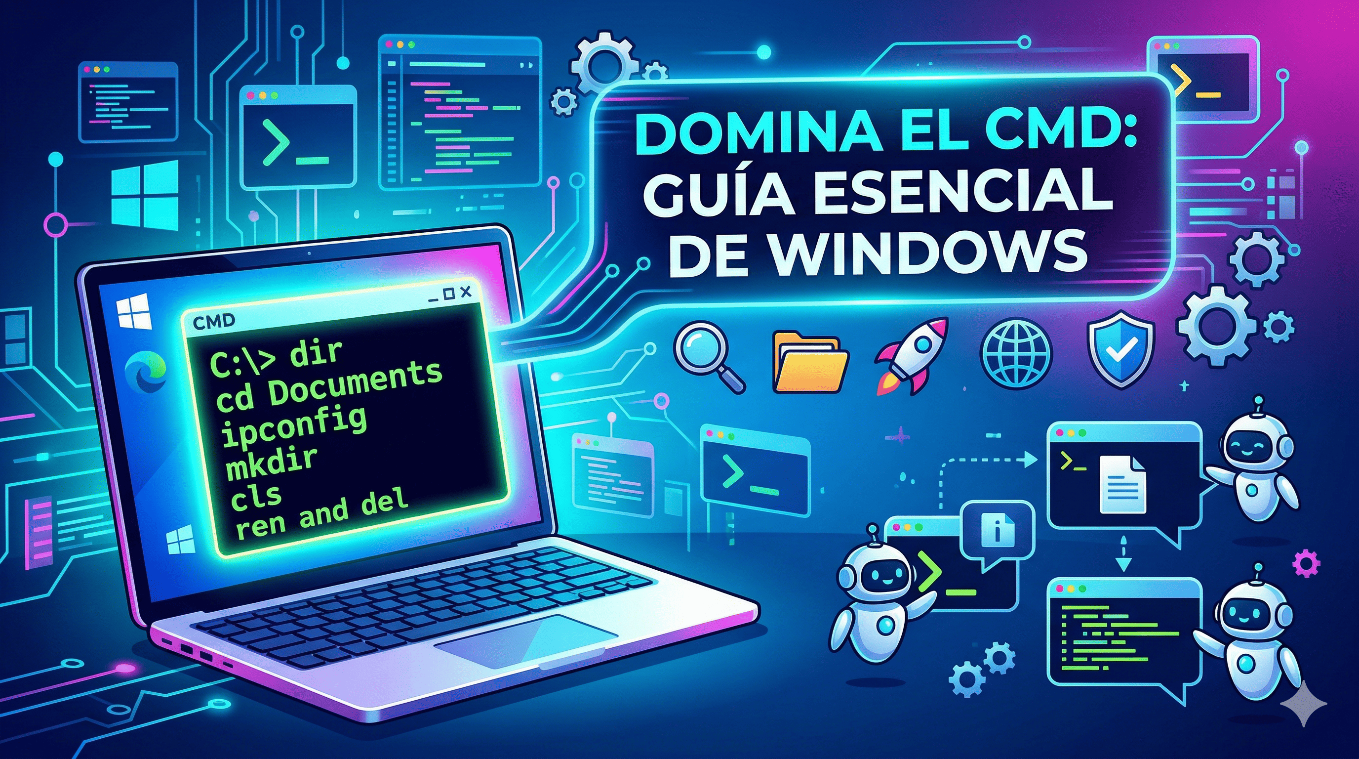 💻 Domina el CMD: Guía Esencial del Símbolo del Sistema de Windows